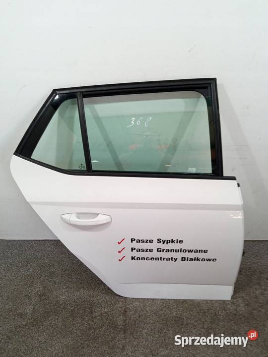 DRZWI PRAWE TYŁ 5D HB LF9E Skoda Fabia III 2014