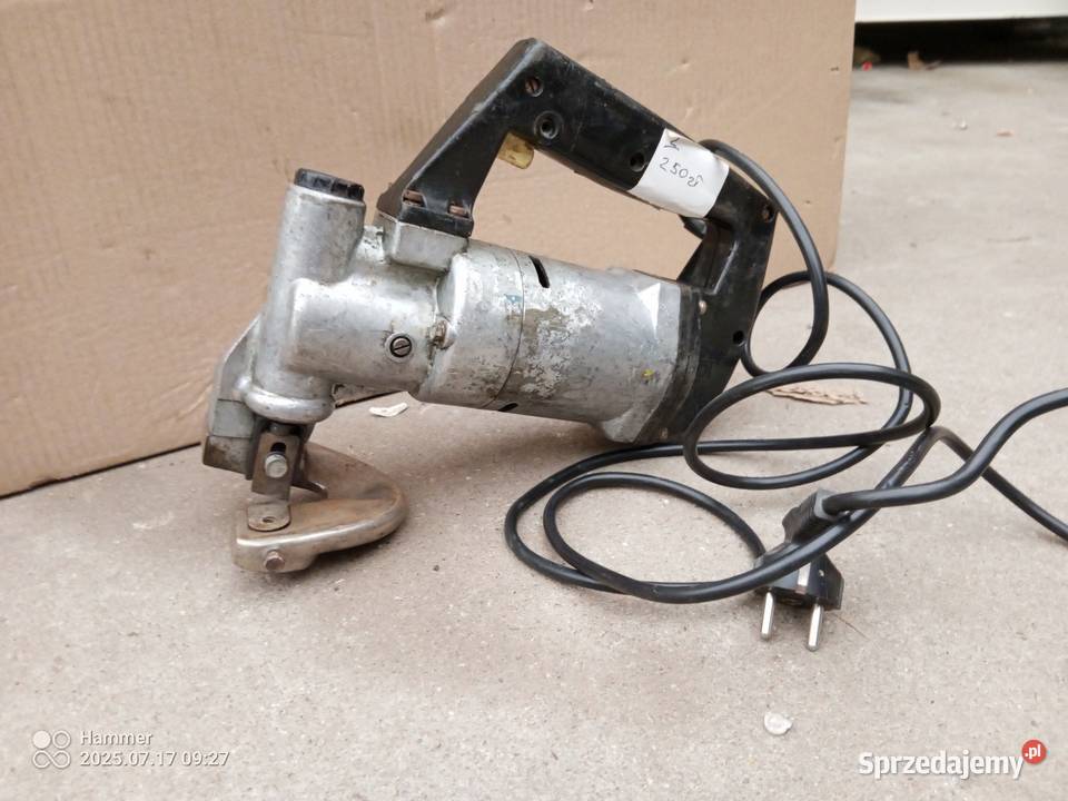 Nożyce elektryczne do blachy Celma Stargard sprzedam