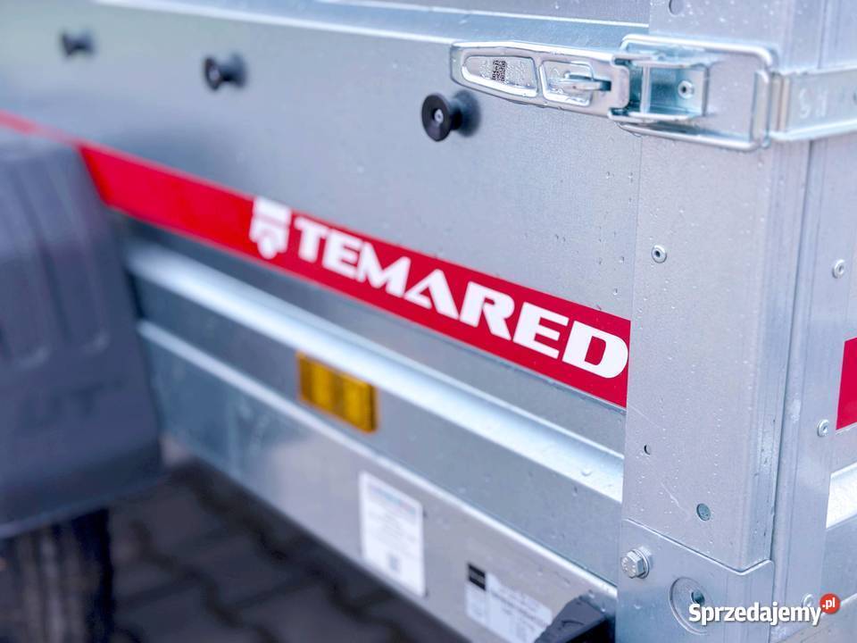 TEMARED PRO 23122 dwuosiowa przyczepka towarowa Rok produkcji 2026 mazowieckie sprzedam