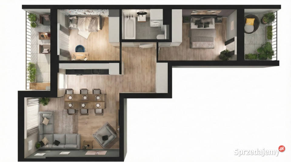 Nowoczesne 3 pokoje Metrze Bródno Klimatyzacja Warszawa
