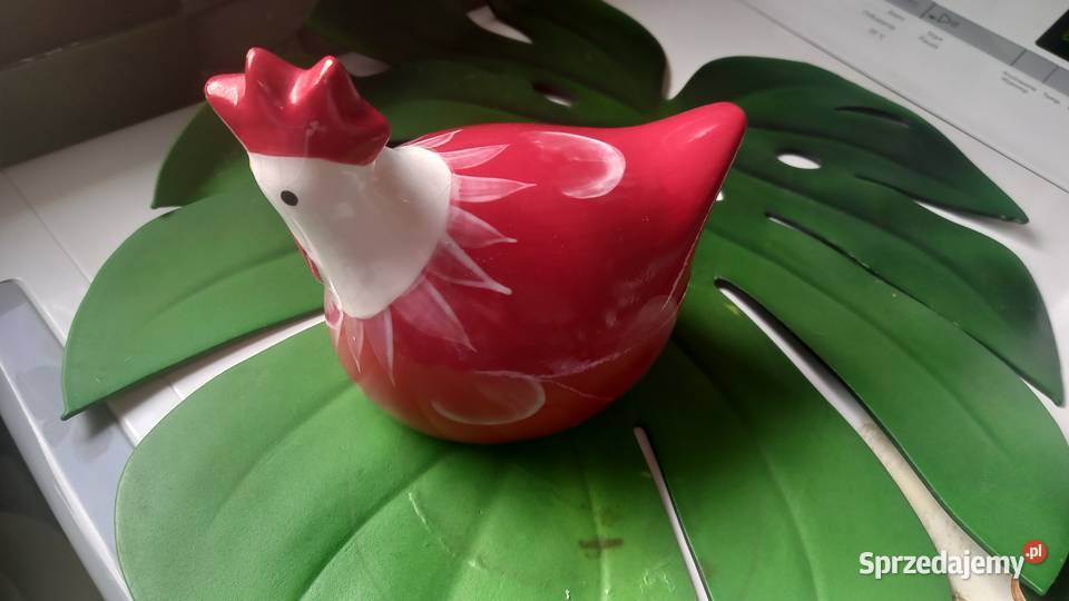 Kurka porcelanowa ręcznie malowana Figurki i rzeźby mazowieckie sprzedam