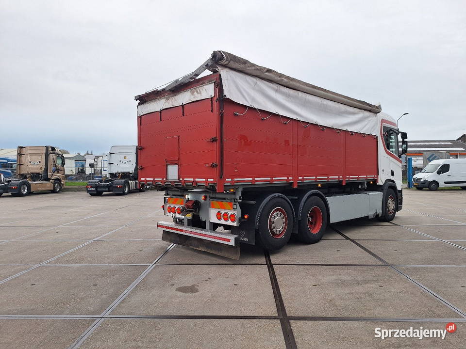 Wywrotka do sypkich do zboza Scania Wywrotki