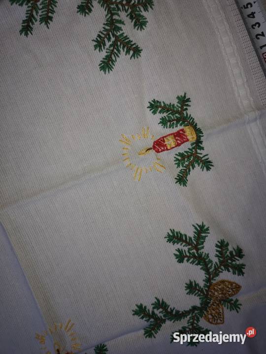 Serweta Obrusik biały dolnośląskie Wałbrzych