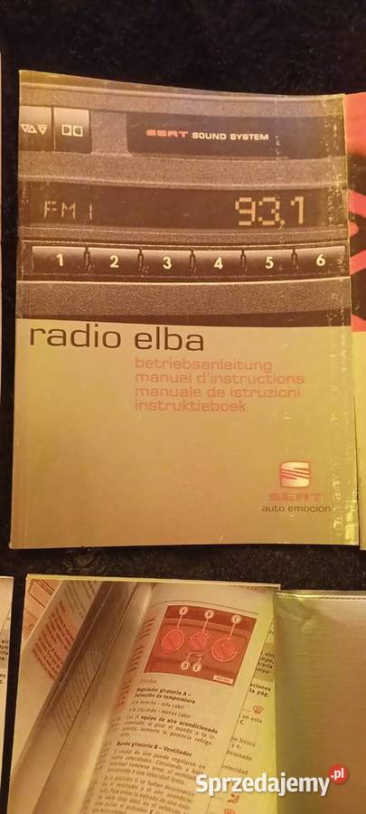 Książka instrukcja obsługi Seat Alhambra Motoryzacja opolskie