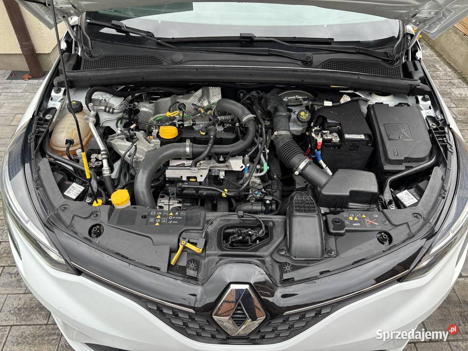 Renault clio V 10 tce półskóry Klima bezwypadek Clio Ryczywół