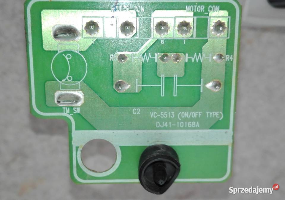 Odkurzacz Samsung RC5513 moc 1300W CZĘŚCI