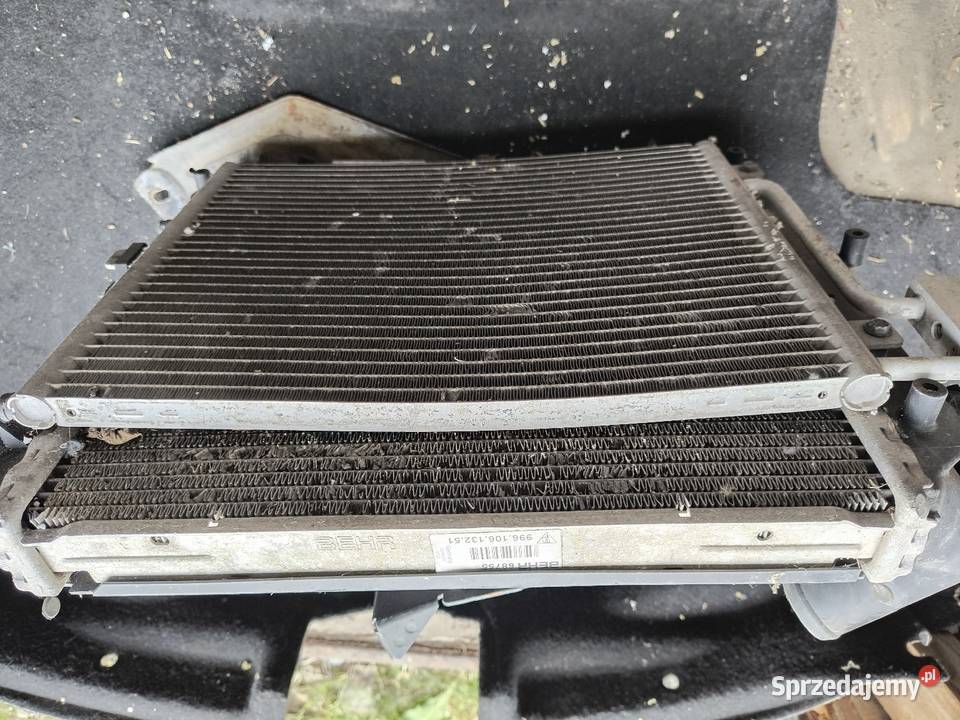Chłodnice wentylator mocowanie 996 Porsche 911 Kakonin