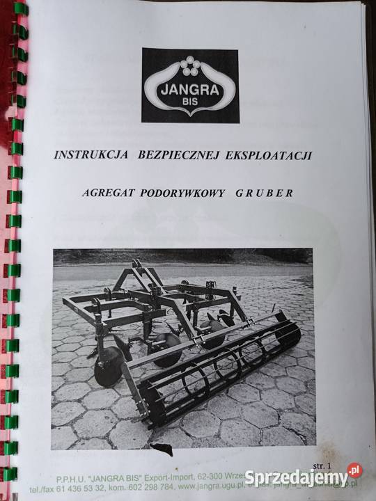 Gruber ścierniskowy 3 m Kujakowice Górne