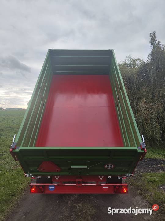 Wywrotka jednoosiowa przyczepa rolnicza Sokołów Podlaski