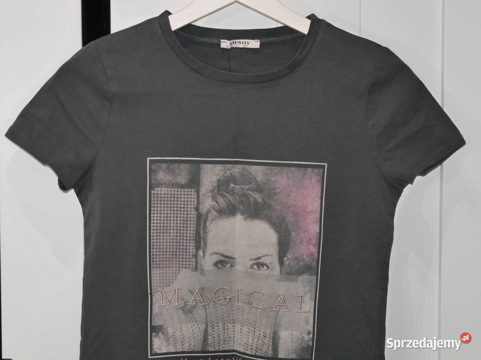 Orsay świetna bluzeczka metaliczna nitka 34 XS Wrocław