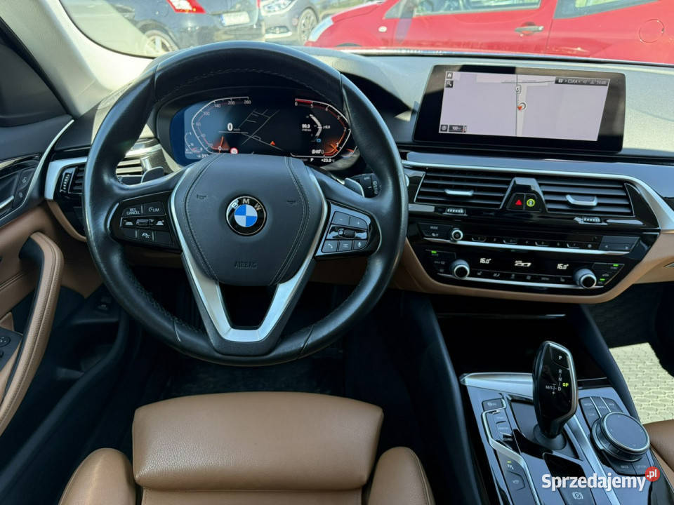 BMW 518 518D 150 mHEV 2020r Sport Line serwis przyciemniane szyby dolnośląskie Wojkowice