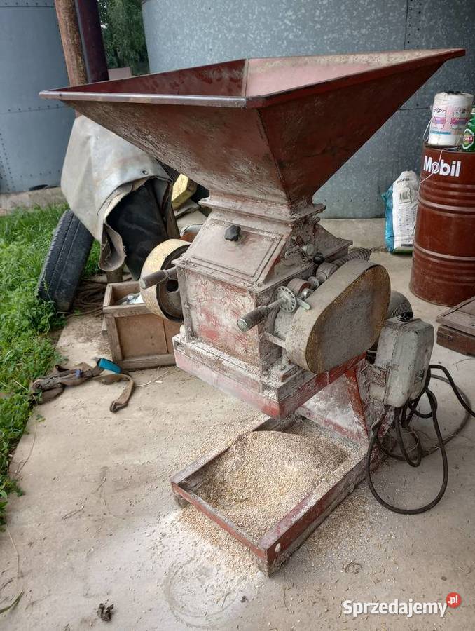 Śrutownik walcowy gniotownik Spomasz Sędziszów Małopolski