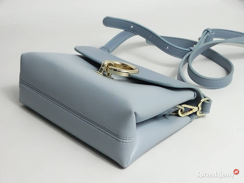 Stylowa błękitna listonoszka CARPISA Stan Torby i torebki Biłgoraj