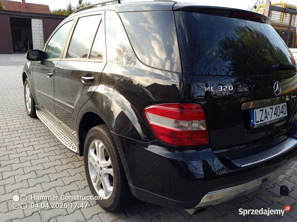 Mercedes ml 320 w164 uszkodzony silnik