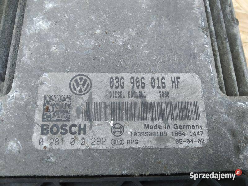 STEROWNIK SILNIKA KOMPUTER SKODA OCTAVIA II śląskie Gliwice