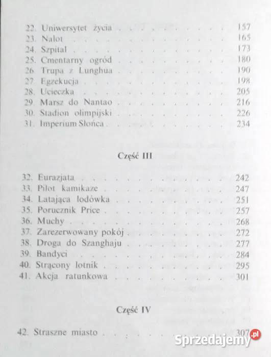 Imperium Słońca James Graham Ballard lubelskie Chełm