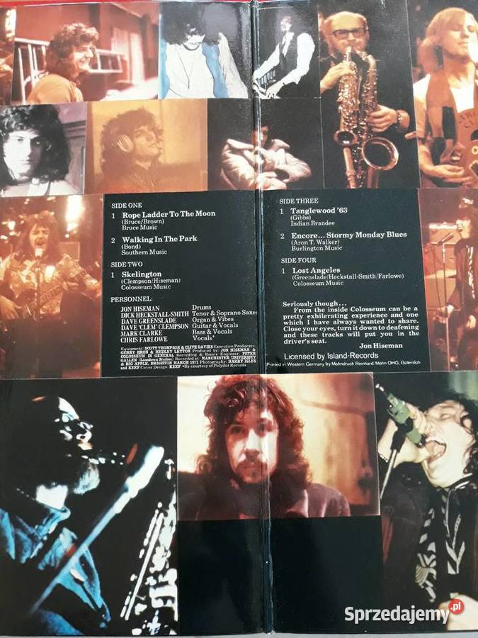 Supergrupa COLOSSEUM Live 19712 LP