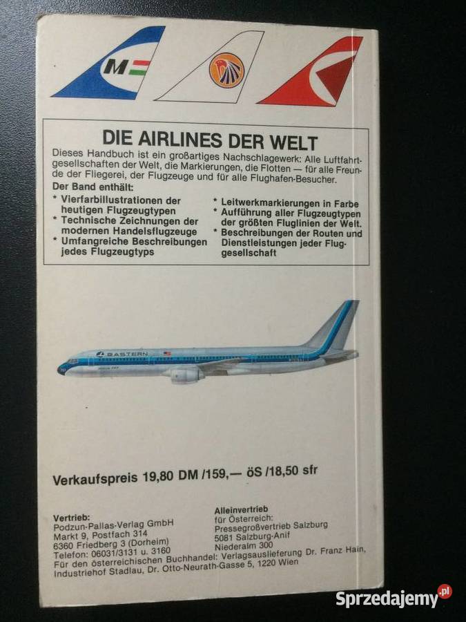 2809 Linie Lotnicze Świata Szczecin sprzedam