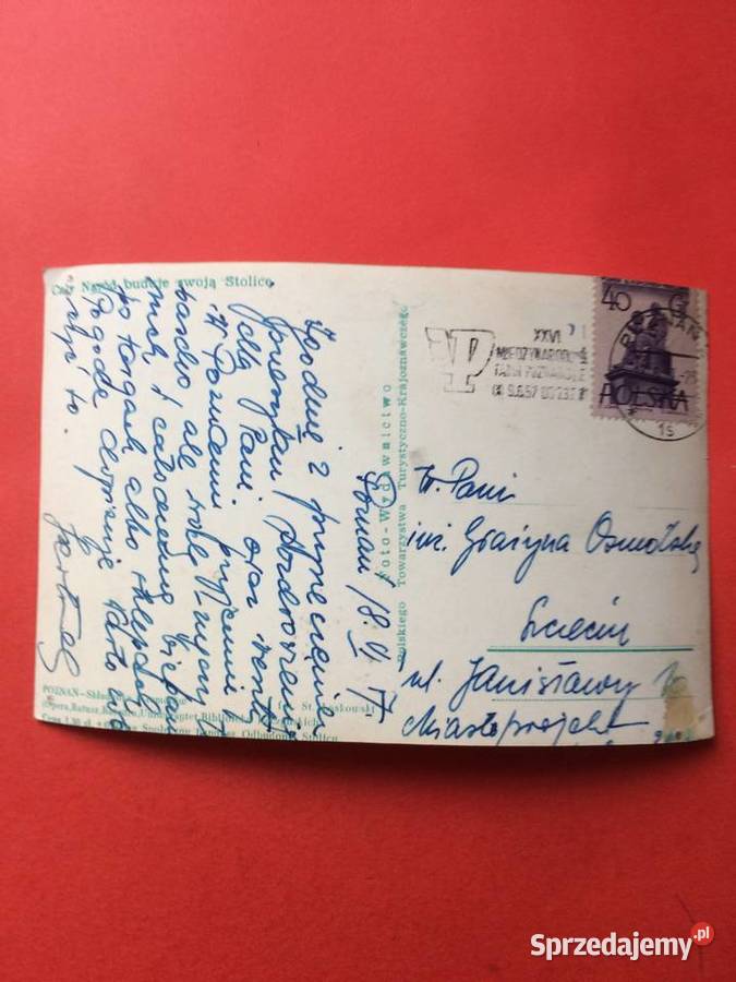 2678 Widokówka Poznań Szczecin