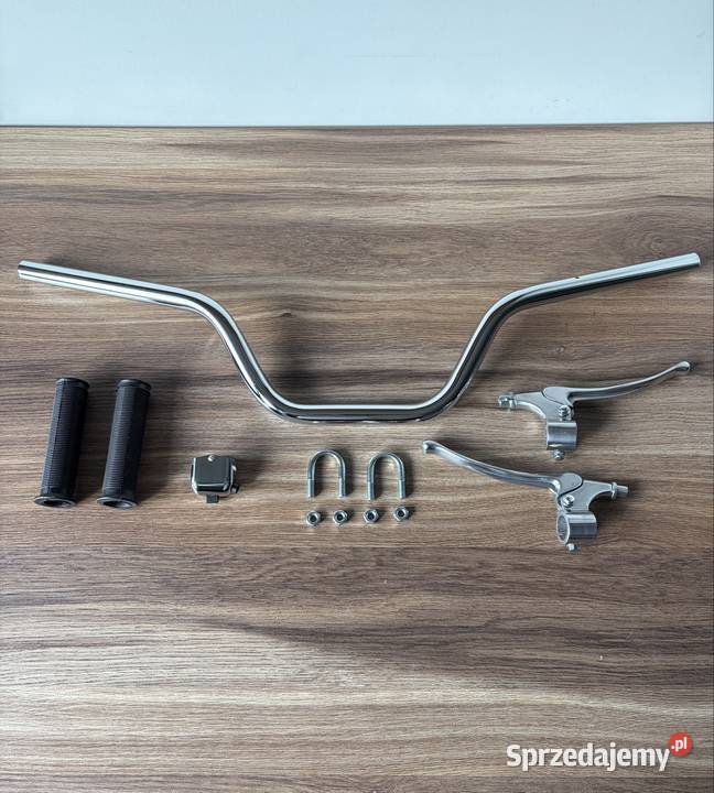 NOWA POLSKA KOMPLETNA KIEROWNICA WSK 125 B3 Linki i cięgna Bielsko-Biała