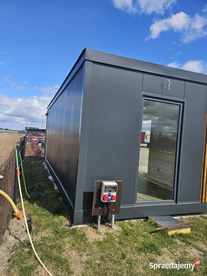 Kontener biurowy 325x760 z klimatyzacją mazowieckie Ostrołęka