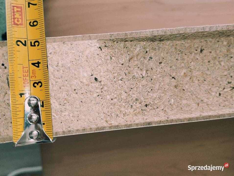 półka biała ukryte mocowania dostępne 3 sztuki Półki Poznań sprzedam