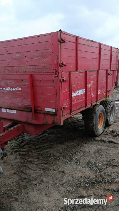 Przyczepa tandem baastrup 7 ton Maszyny rolnicze Nowa Karczma