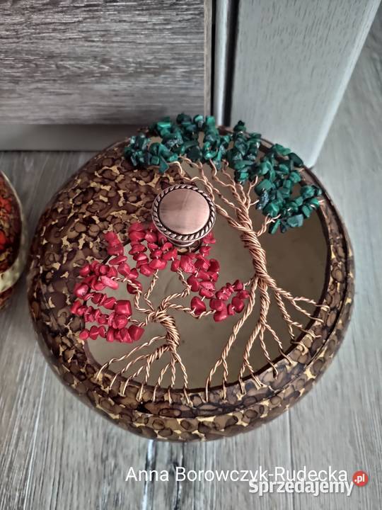 Szkatułka z tykwy inny kolor Oświęcim