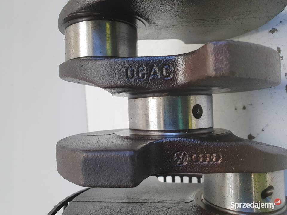 Seat Leon I 18 T turbo WAŁ KORBOWY 050105189B Blok silnika Rudka