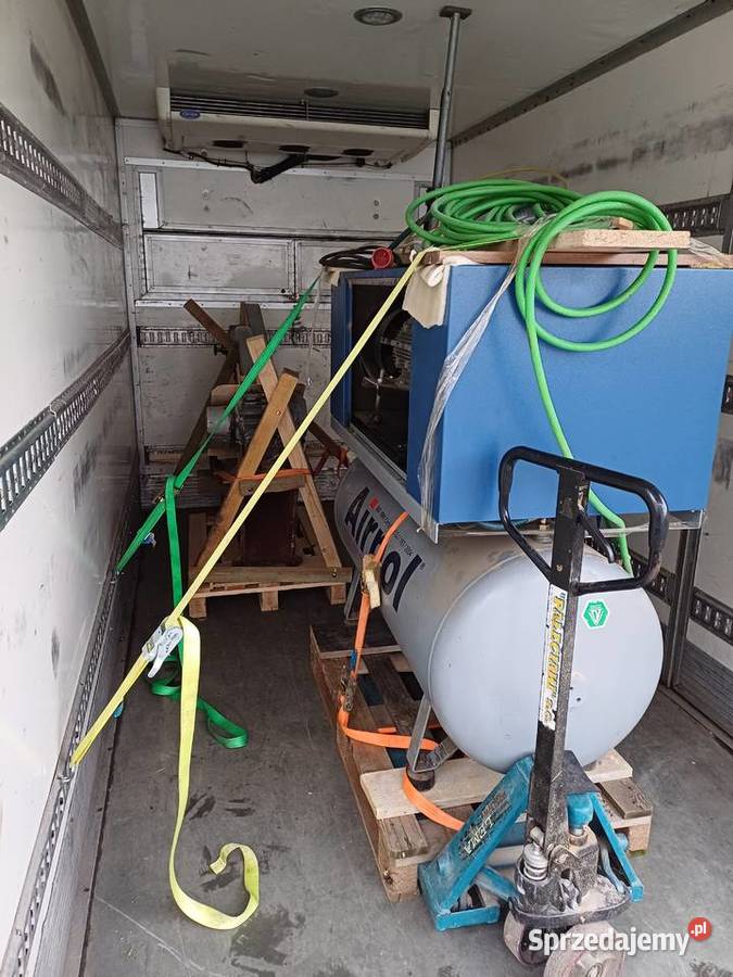 Przewóz palet maszyn i rzeczy Bus z windą Luboń wielkopolskie