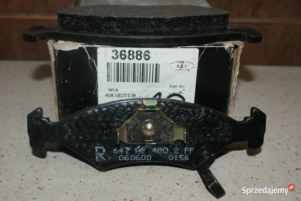 36886 ABS KLOCKI HAMULC KIA SEPHIA 9396 Zestaw