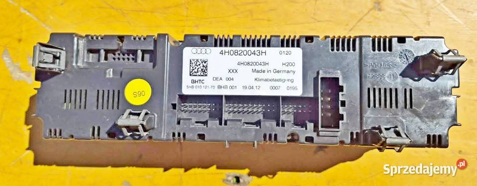 AUDI A8 D4 PANEL STEROWANIA KLIMATYZACJI Radom