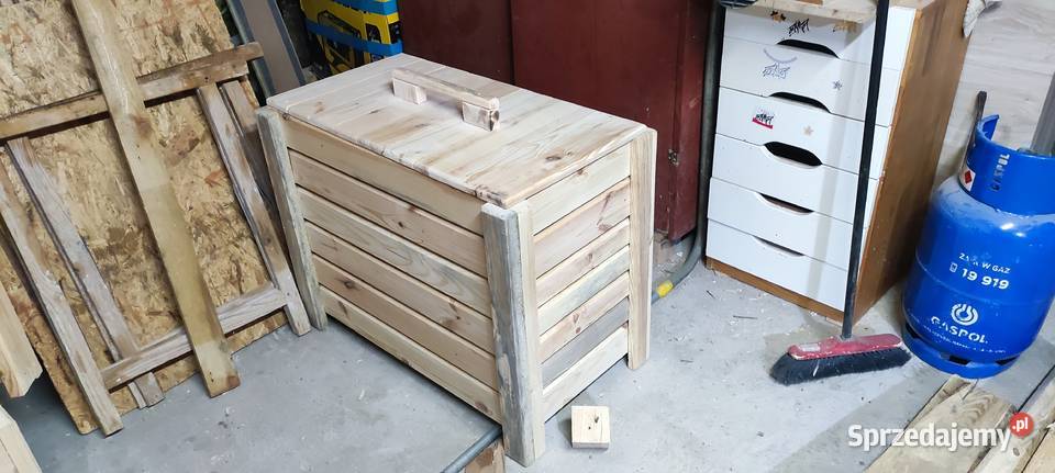 Donice drewniane na balkon taras do ogrodu Kwietniki Cedry Wielkie sprzedam