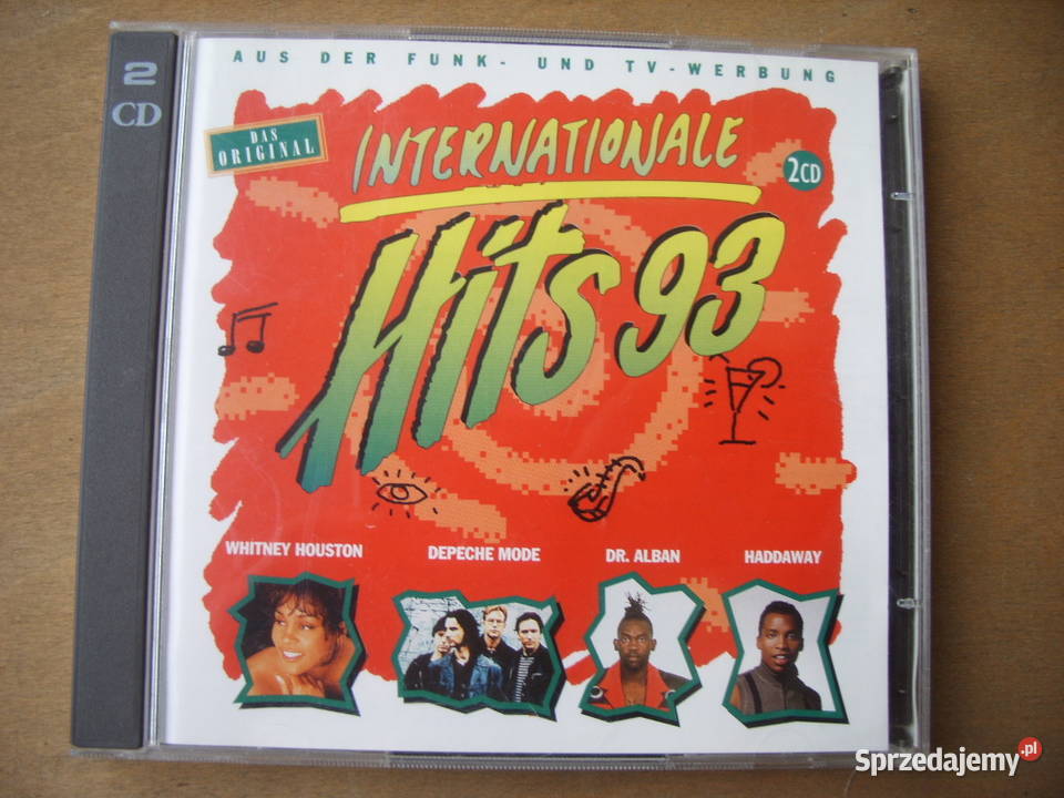 SKLADANKA CD INTERNSCIONATIONALE HITS 2 2 CD CD dolnośląskie Wołów sprzedam