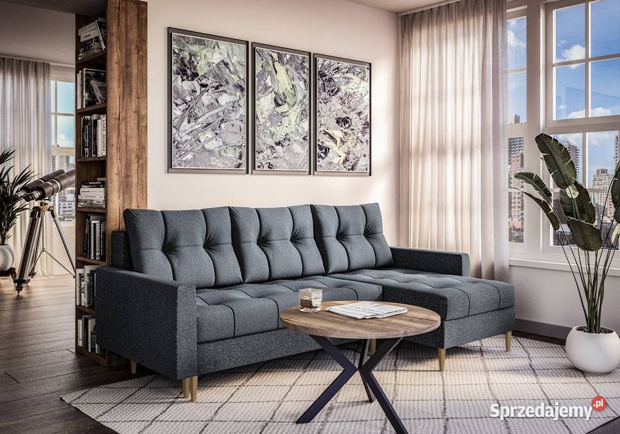 Narożnik skandynawski rozkładany z funkcją 75cm dolnośląskie Wrocław sprzedam