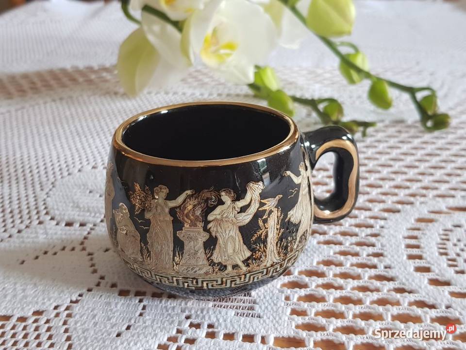 mlecznik kubeczek filiżanka kratimenos porcelana