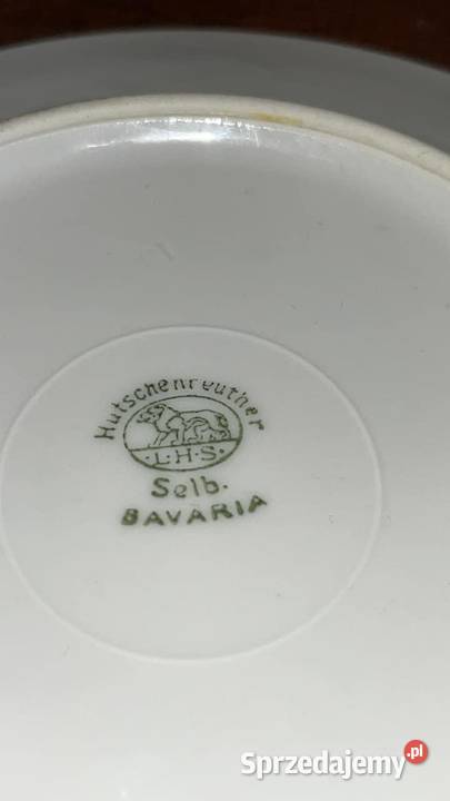 Talerzyk deserowy Syg Hutschenreuther LHS Selb Gdańsk