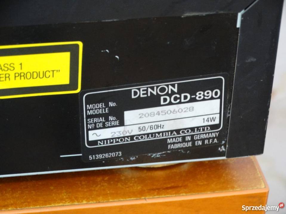 CD Denon DCD890 sprawny WYSYŁKA Jasło sprzedam