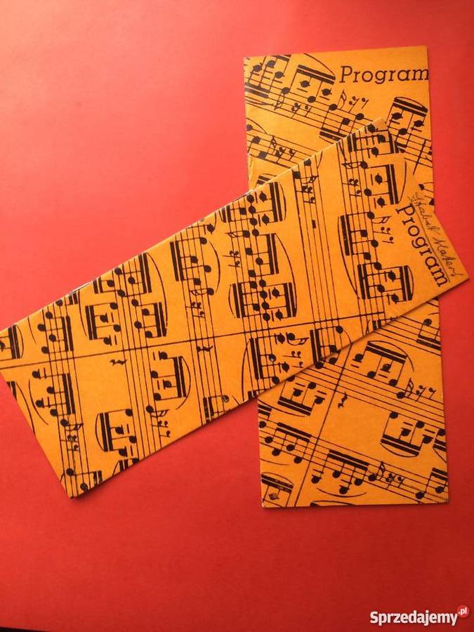 312 Programy Filharmonii sprzedam