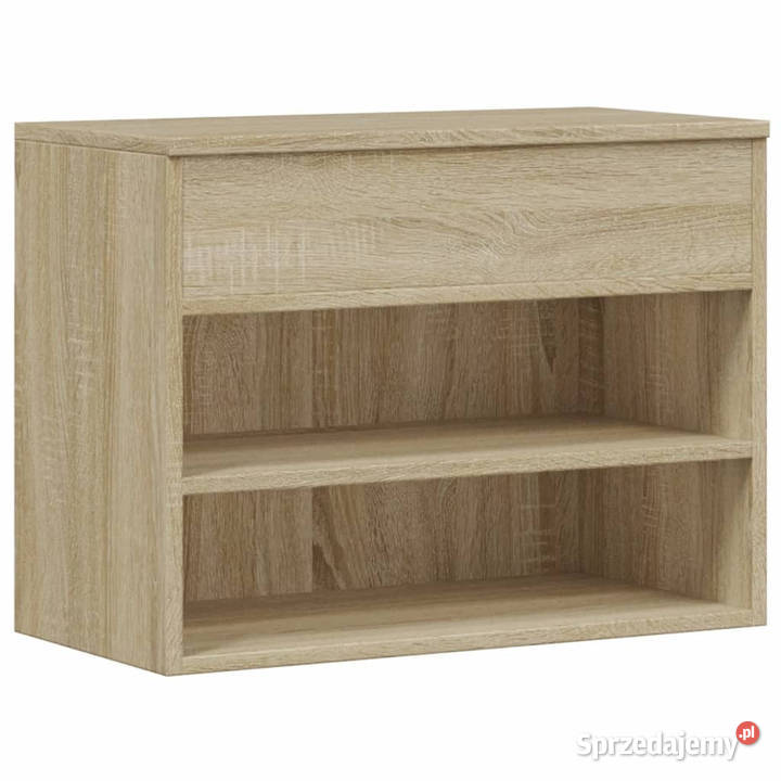 Ławka z miejscem na buty dąb sonoma 60x30x45 mazowieckie Warszawa