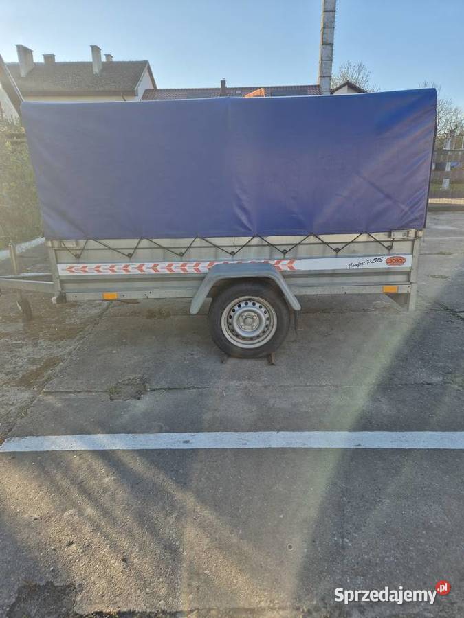 Przyczepka lekka Boro uchylna 750 Stara Dąbrowa