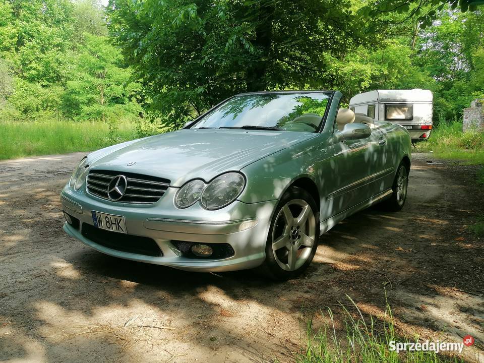 Mercedes Clk 500 cabrio a209 7g niski przebieg Warszawa