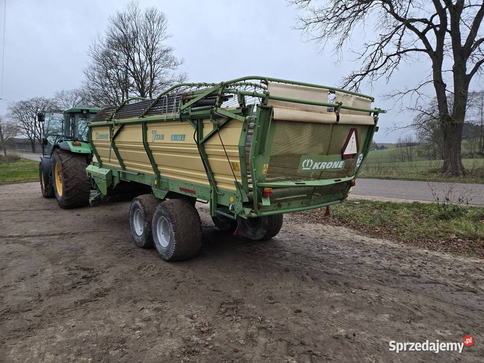 Przyczepa samozbierająca Krone Szołtany sprzedam