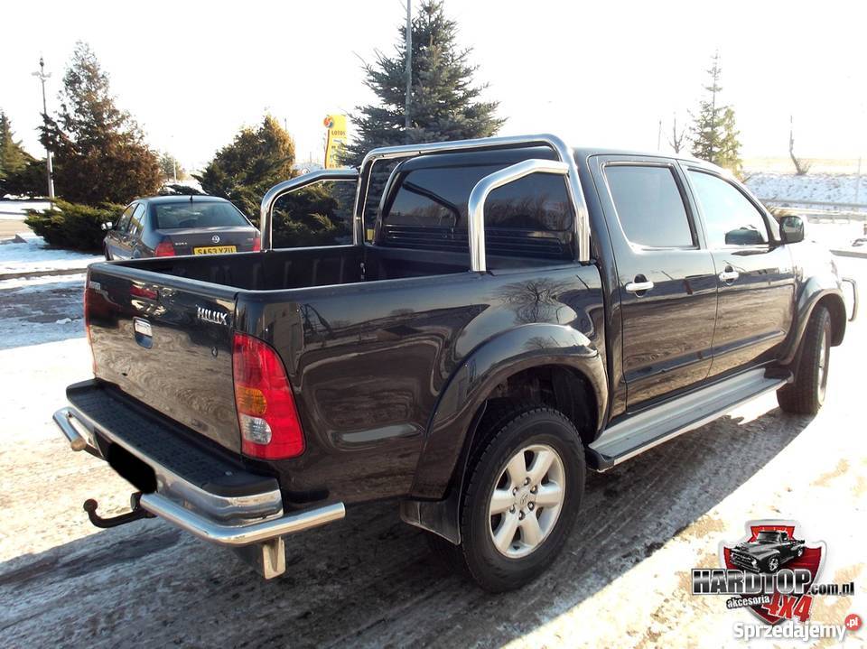 Orurowanie skrzyni ładunkowej Toyota Hilux rury Karoseria Pasłęk sprzedam