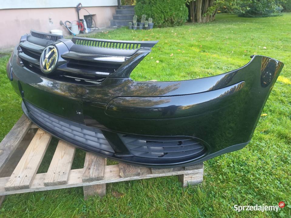 VW Golf V 5 Plus zderzak przód przedni grill