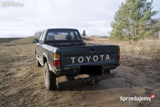 Toyota hilux 4x4 24 diesel pickup truck 1992r Olsztyn sprzedam