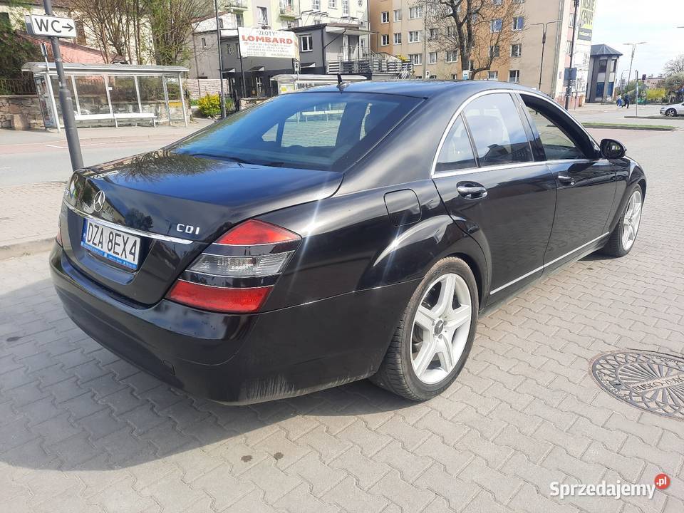 Mercedes w221 s klasa Czarna Szyberdach 330000km świętokrzyskie Wiślica