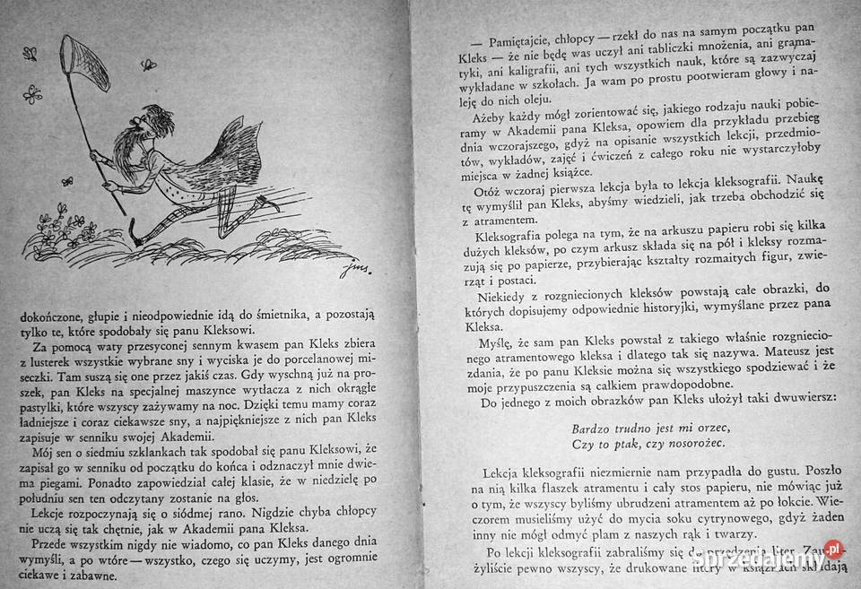 Akademia pana Kleksa Jan Brzechwa wyd 1958r Chełm
