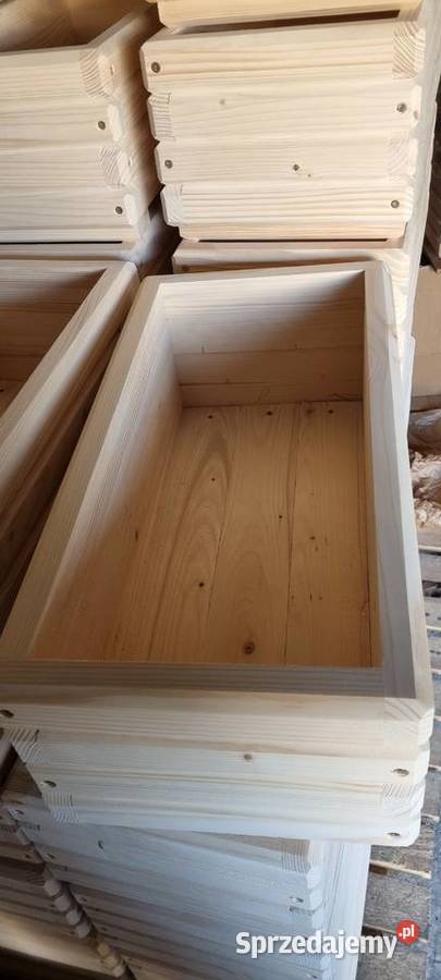 Donica drewniana donice drewniane skrzynka Gorlice