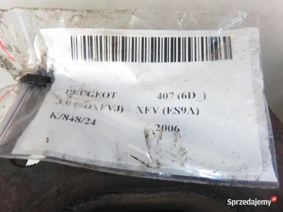 KOLEKTOR WYDECHOWY PEUGEOT 407 30 V6 sprzedam